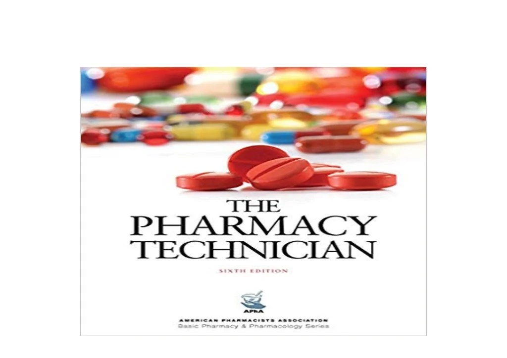 Mosby's pharmacy technician 6th edition pdf