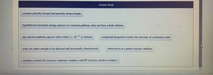 Descriptions of enzyme mechanisms often contain