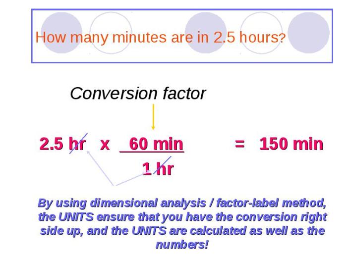 Dimensional analysis factor label method worksheet answers